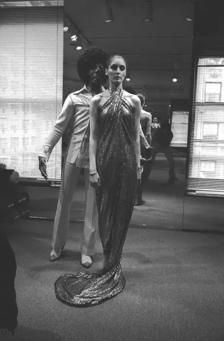 Framed Print : Sly Stone At Halston's Studio Framed Print : Sly Stone At Halston's Studio