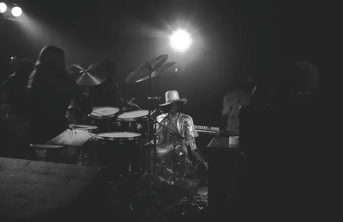Framed Print : Sly Stone Performing Framed Print : Sly Stone Performing