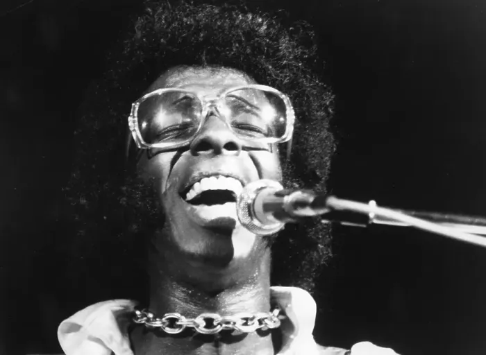 Framed Print : Sly Stone At Woodstock Framed Print : Sly Stone At Woodstock