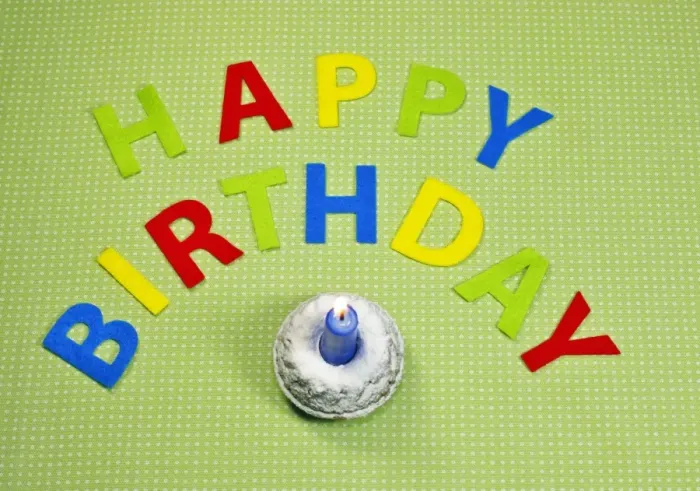 Framed Print : Small birthday cake and the words Happy Birthday Framed Print : Small birthday cake and the words Happy Birthday