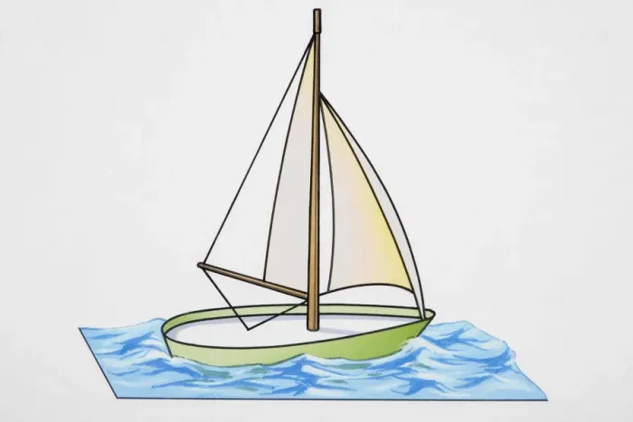 Framed Print : Small boat on windy seas Framed Print : Small boat on windy seas