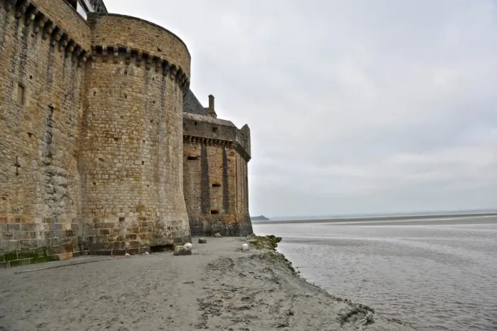 Framed Print : Small Chapel of Mont Saint-Michel of Normany region in France Framed Print : Small Chapel of Mont Saint-Michel of Normany region in France