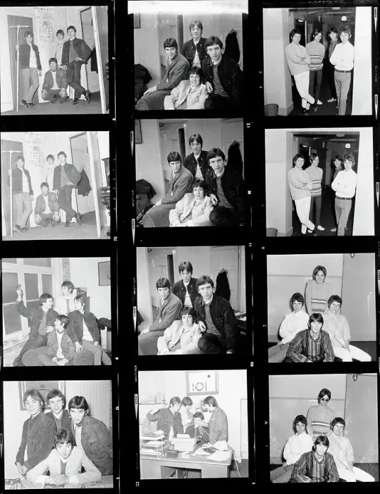 Framed Print : Small Faces Portrait Session Proof Sheet Framed Print : Small Faces Portrait Session Proof Sheet