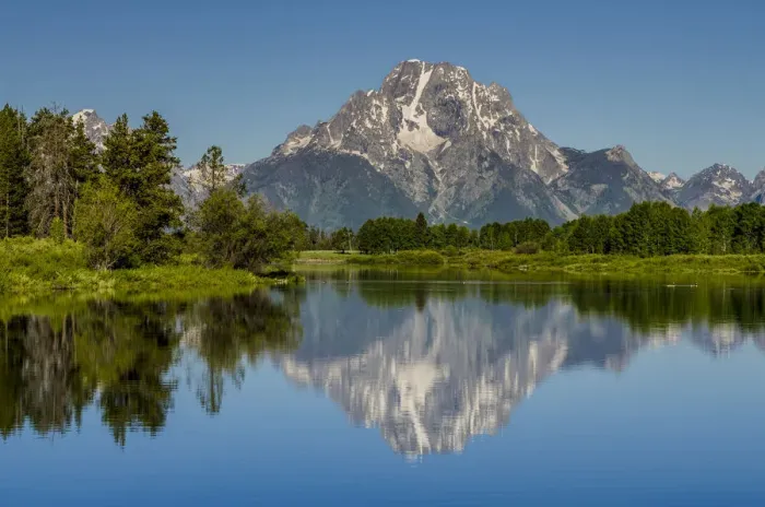 Framed Print : Small lake in Grand Teton National Park, Wyoming, USA Framed Print : Small lake in Grand Teton National Park, Wyoming, USA