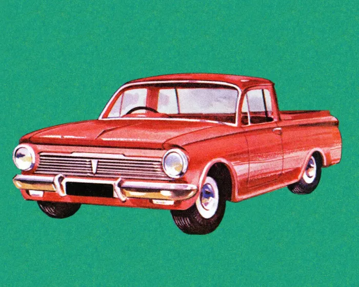 Framed Print : Small Pickup Truck Framed Print : Small Pickup Truck