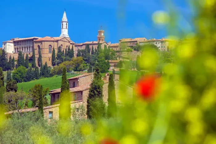 Framed Print : Small town in Tuscany Framed Print : Small town in Tuscany