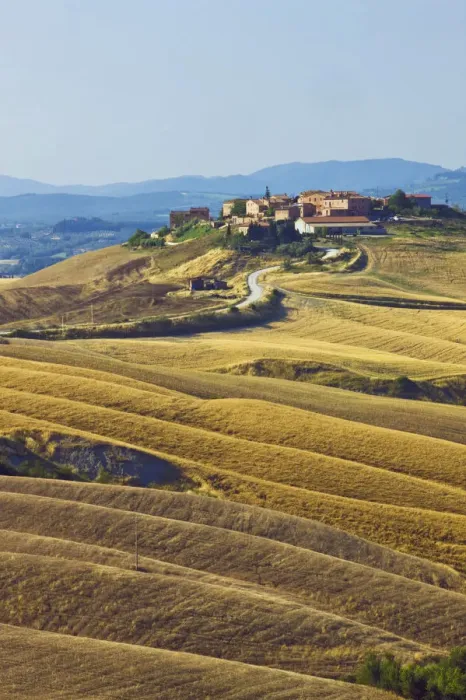 Framed Print : Small village of Mucigliani, Tuscany, Italy, Europe Framed Print : Small village of Mucigliani, Tuscany, Italy, Europe