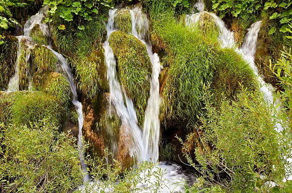 Small waterfalls - Plitvice Lakes National Park
