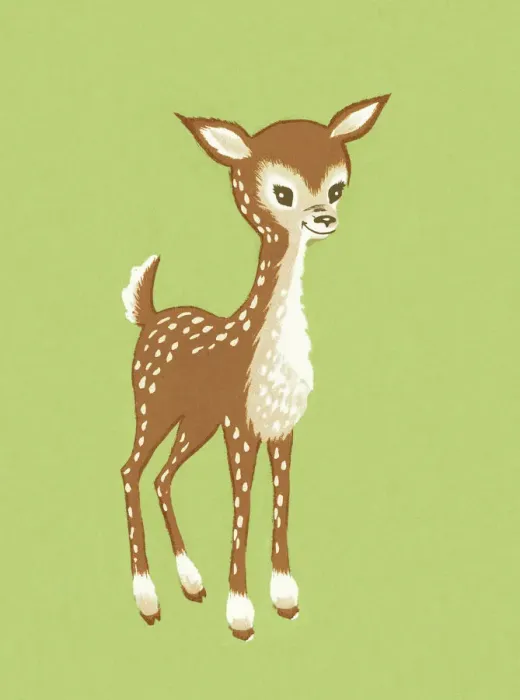 Framed Print : Smiling Doe Framed Print : Smiling Doe
