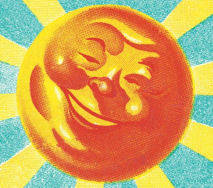 Framed Print : Smiling Sun