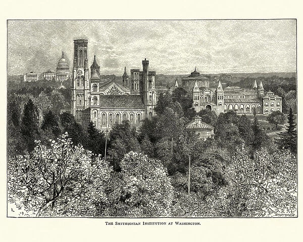 Smithsonian Institution, Washington, 19th Century