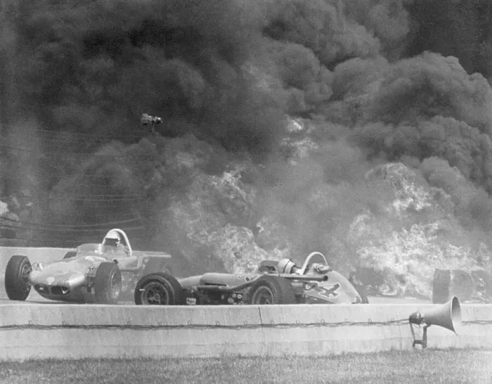 Framed Print : Smoke Rising in Car Crash Framed Print : Smoke Rising in Car Crash