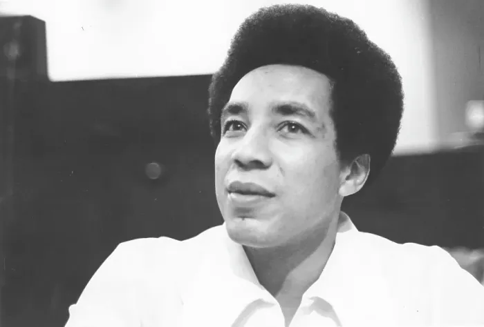Framed Print : Smokey Robinson In The Studio