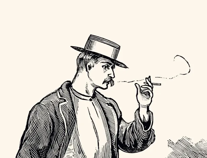 Framed Print : SMOKING (High resolution with great detail) Framed Print : SMOKING (High resolution with great detail)