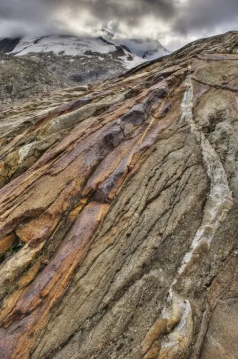Framed Print : Smoothed rocks at the Schlatenkees glacier, Felber Tauern, Nationalpark Hohe Tauern national park, Tyrol, Austria, Europe