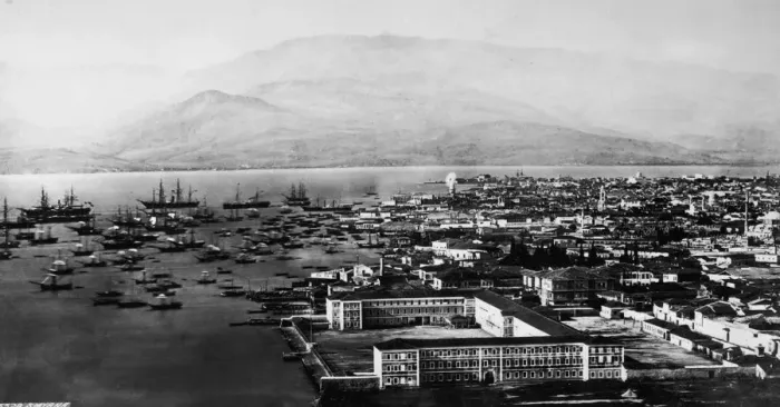 Framed Print : Smyrna. The city of Smyrna (modern Izmir) on the Turkish coast, circa 1880 Framed Print : Smyrna. The city of Smyrna (modern Izmir) on the Turkish coast, circa 1880
