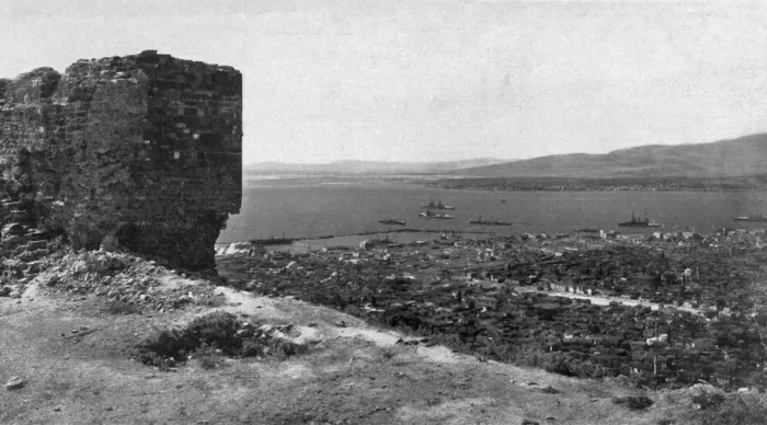 Framed Print : Smyrna. The city of Smyrna (modern Izmir) on the Turkish coast, as seen Framed Print : Smyrna. The city of Smyrna (modern Izmir) on the Turkish coast, as seen