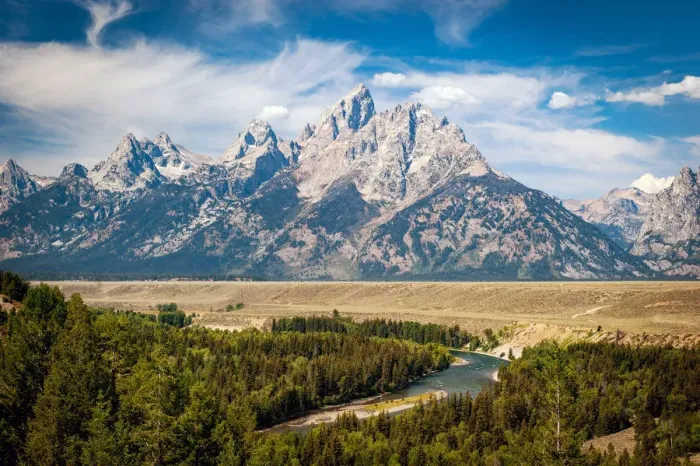 Framed Print : Snake River Overlook in Grand Teton National Park Framed Print : Snake River Overlook in Grand Teton National Park
