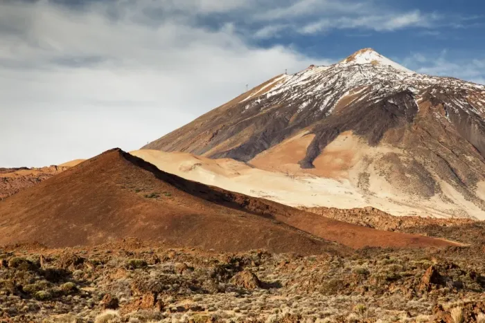 Framed Print : Snow-capped Mount Teide Framed Print : Snow-capped Mount Teide
