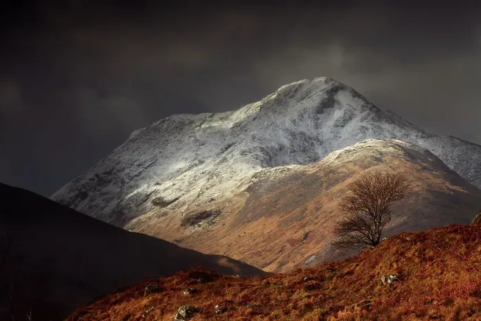 Framed Print : Snow capped mountain Framed Print : Snow capped mountain