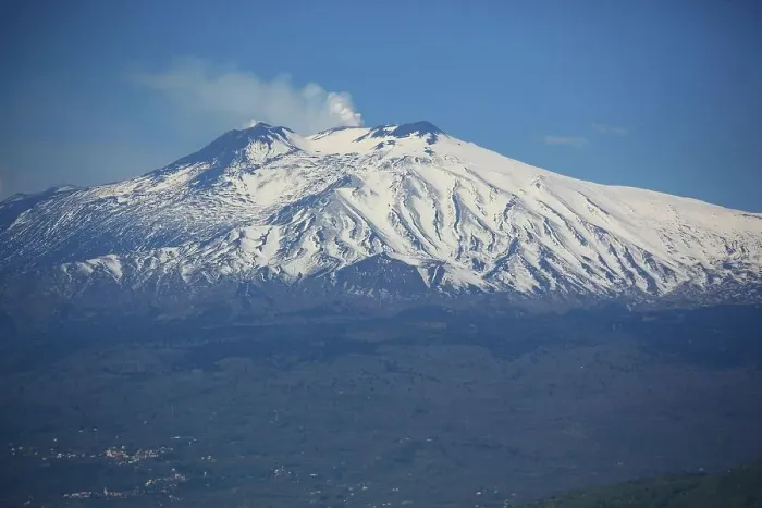 Framed Print : The snow-capped peak of Etna volcano, Etna, Sicily, Italy Framed Print : The snow-capped peak of Etna volcano, Etna, Sicily, Italy