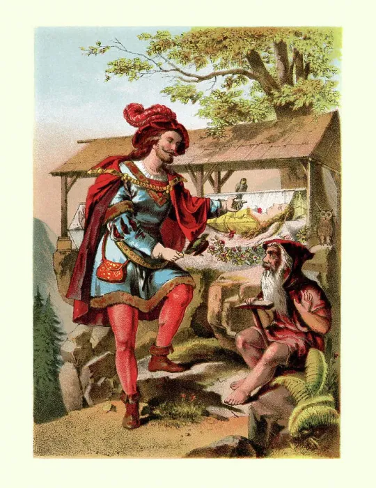 Framed Print : Snow White and the Prince Framed Print : Snow White and the Prince