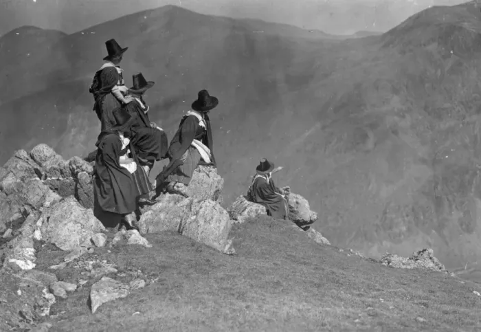 Framed Print : Snowdon Climb Framed Print : Snowdon Climb