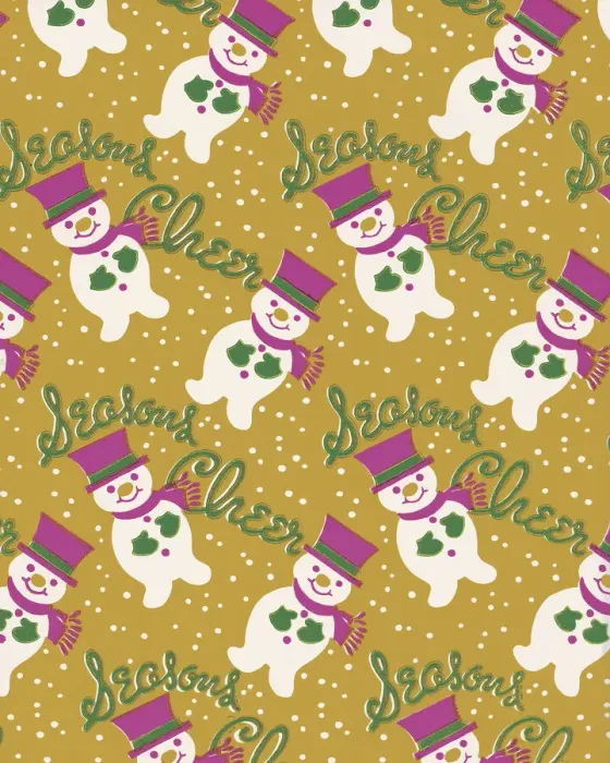 Framed Print : Snowman Pattern Framed Print : Snowman Pattern