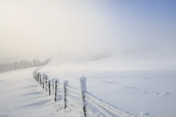 Framed Print : Snowy fence, Mt. Unterberg, Lower Austria, Austria, Europe Framed Print : Snowy fence, Mt. Unterberg, Lower Austria, Austria, Europe