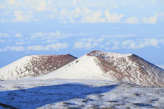 Framed Print : Snowy hilltops and blue sky Framed Print : Snowy hilltops and blue sky