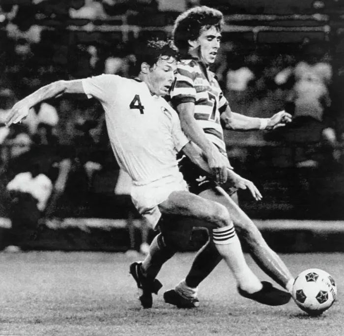 Framed Print : Soccer Action Between Cosmos v Team America Framed Print : Soccer Action Between Cosmos v Team America