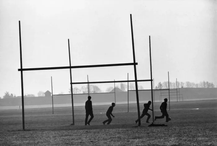 Framed Print : Soccer Silhouettes Framed Print : Soccer Silhouettes