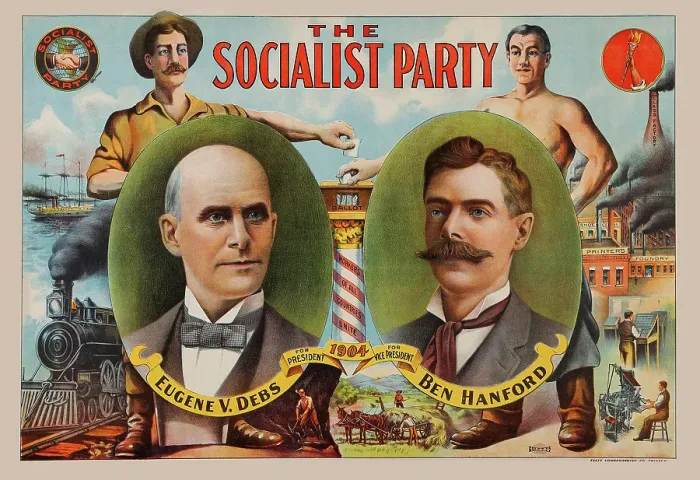 Framed Print : The Socialist Party 1904 Framed Print : The Socialist Party 1904