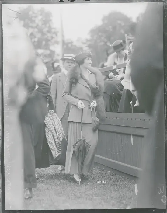 Framed Print : Socialite Mrs. James Gordon Douglas at Country Club