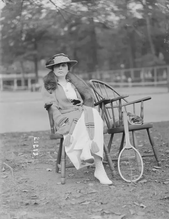 Framed Print : Socialite Resting from Tennis Framed Print : Socialite Resting from Tennis