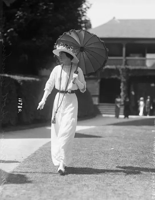 Framed Print : Socialite Strolling with a Parasol Framed Print : Socialite Strolling with a Parasol