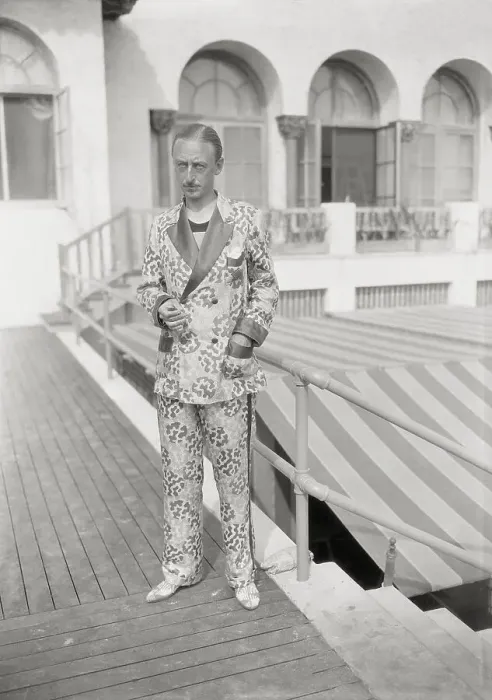 Framed Print : Socialite Wearing Fashionable Pajamas