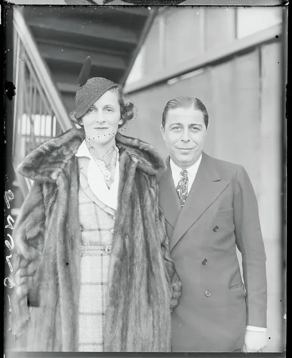 Framed Print : Socialites Mr. and Mrs. Adam Gimbel Framed Print : Socialites Mr. and Mrs. Adam Gimbel