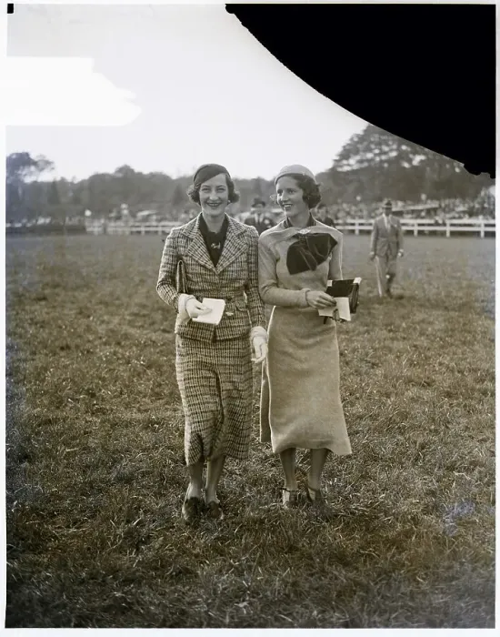 Framed Print : Socialites Strolling Across Field Framed Print : Socialites Strolling Across Field