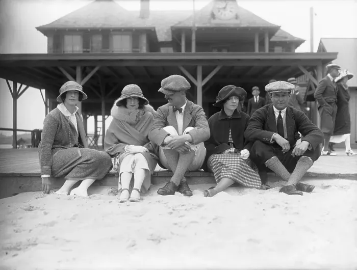 Framed Print : Society Friends Relaxing Framed Print : Society Friends Relaxing