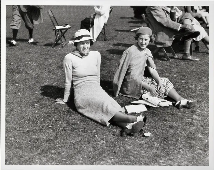 Framed Print : Society Women at Masters Golf Tourney Framed Print : Society Women at Masters Golf Tourney
