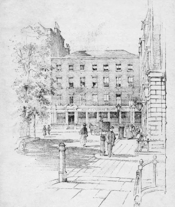 Framed Print : Soho Square Framed Print : Soho Square