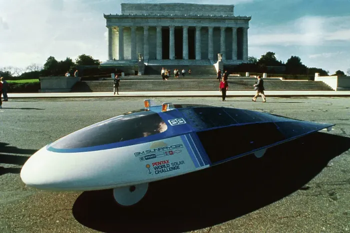 Framed Print : Solar Powered Car Framed Print : Solar Powered Car