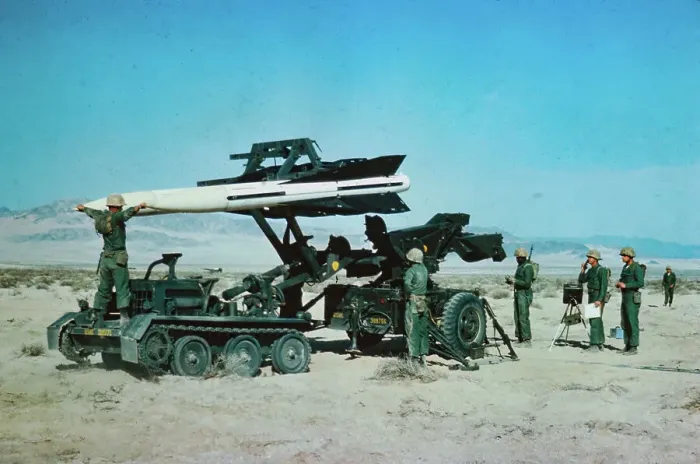 Framed Print : Solders with Hawk Missile Framed Print : Solders with Hawk Missile