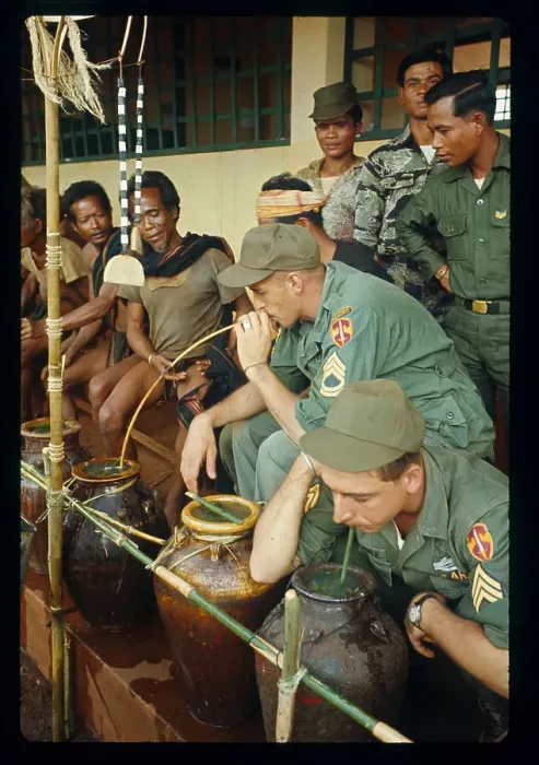 Framed Print : Soldier Drinking Wine From Urns Framed Print : Soldier Drinking Wine From Urns