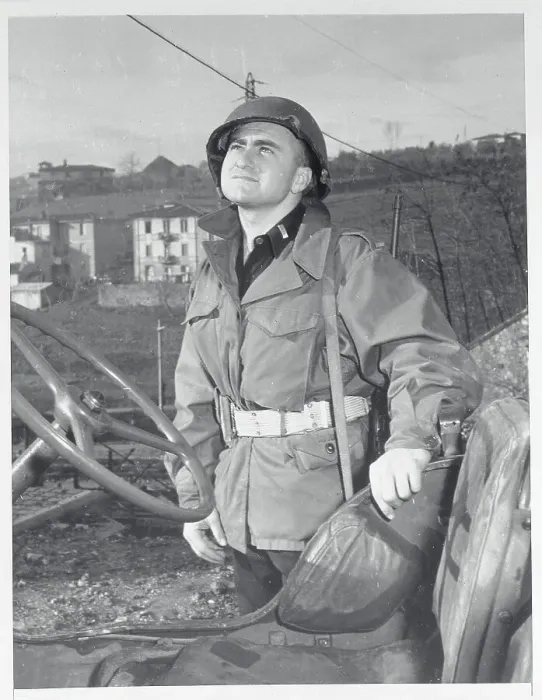 Framed Print : US Soldier in Italy 1945 Framed Print : US Soldier in Italy 1945