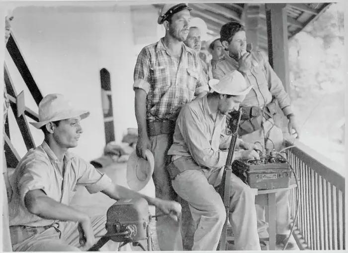 Framed Print : Soldier Operating a Generator Framed Print : Soldier Operating a Generator
