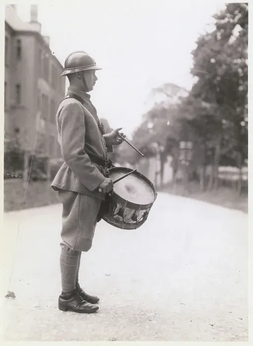Framed Print : Soldier Playing Drum Framed Print : Soldier Playing Drum