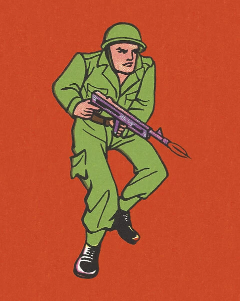 Soldier with a Rifle