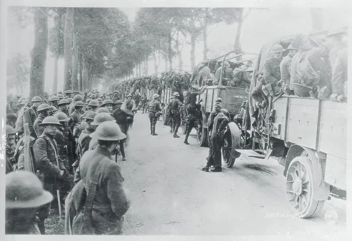 Framed Print : Soldiers Boarding Troop Carriers Framed Print : Soldiers Boarding Troop Carriers